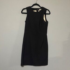 H&M black pencil dress